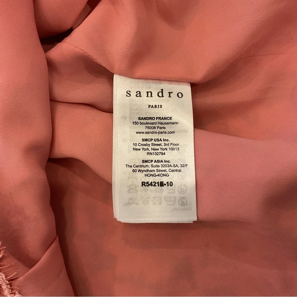 Sandro Paris Gab Lace Dress (US Size‎ 6) - Picture 8 of 12